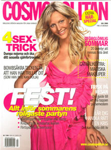 Swedish Cosmopolitan <br> July 2005