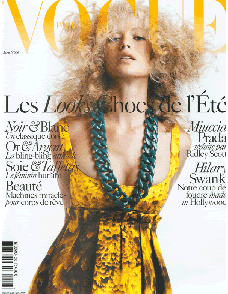 French Vogue <br> April 2005